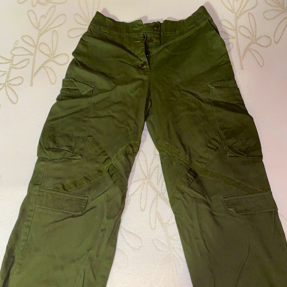 Green Fashion Nova cargo pants size small
